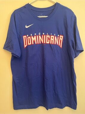 Nike WBC Team Dominican Republic Fernando Tatis Jr Player T-Shirt